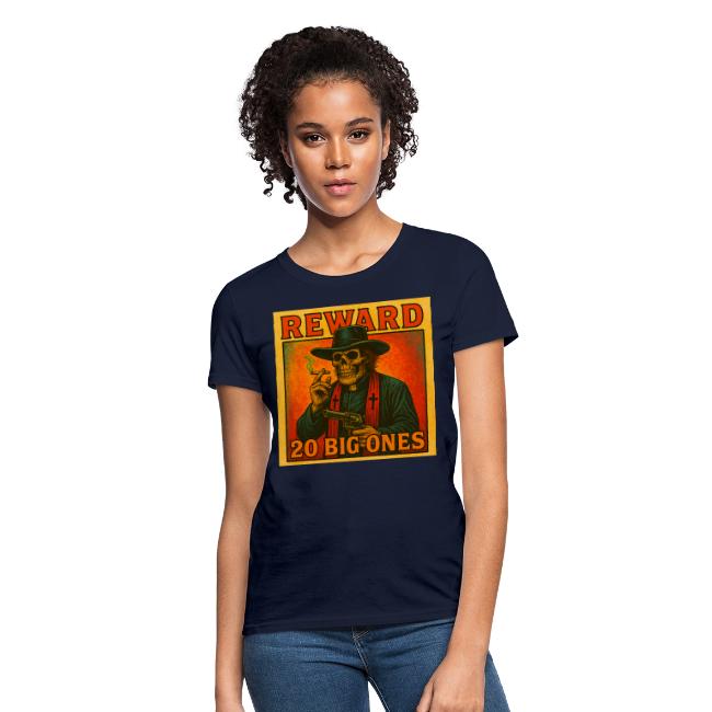 Outlaw Skull Reward Poster