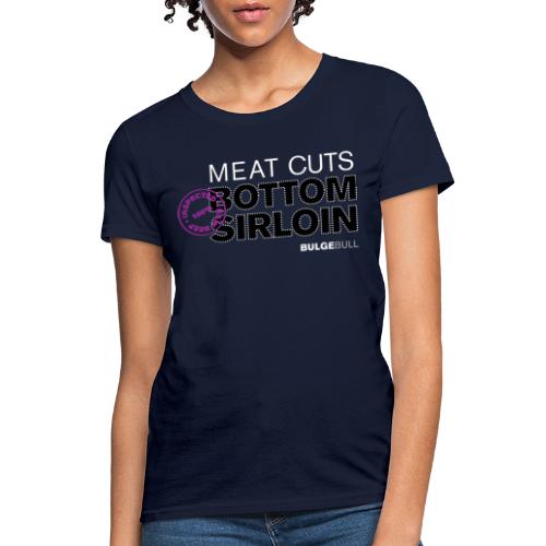 bulgebull_primal_cuts - Women's T-Shirt