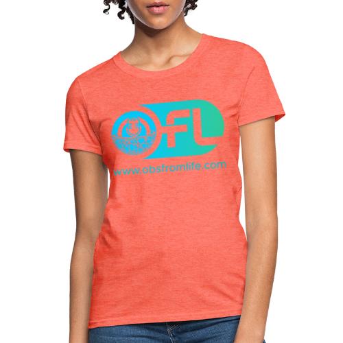 Observations from Life Logo with Web Address - Women's T-Shirt