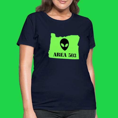 Area 503 Logo - Women's T-Shirt