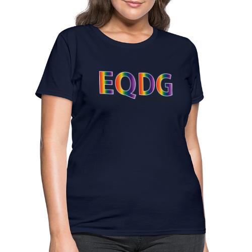 EQDG text - Women's T-Shirt