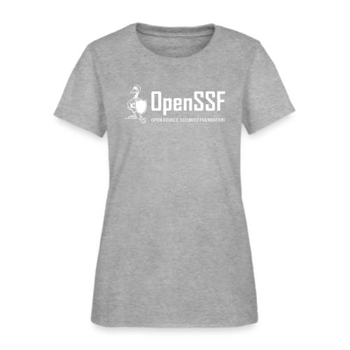 OpenSSF Logo White - Women's T-Shirt