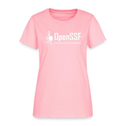 OpenSSF Logo White - Women's T-Shirt