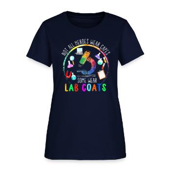 Lab Tech Medical Laboratory - Women's T-Shirt - navy - Front