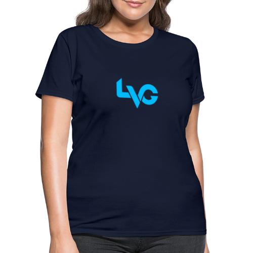 LVG logo blue - Women's T-Shirt