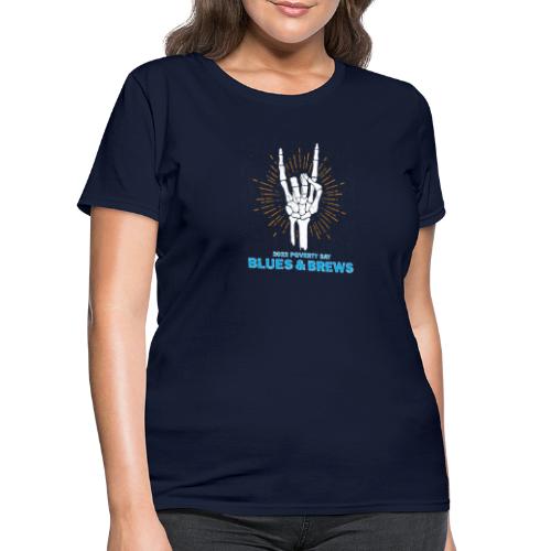 2022 WHITE Skeleton Hand - No bands - Women's T-Shirt
