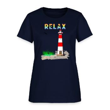 Relax at the seaside - Women's T-Shirt - navy - Front
