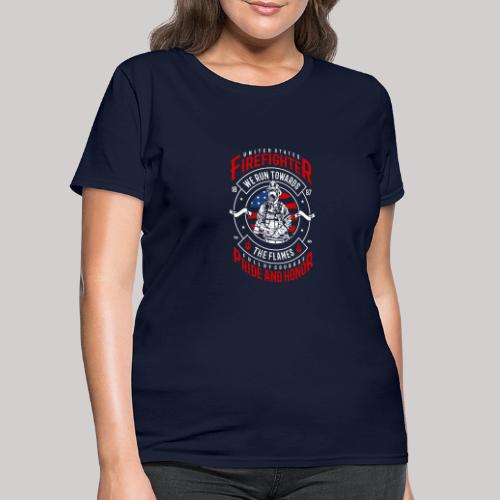 United States Firefighter - Women's T-Shirt