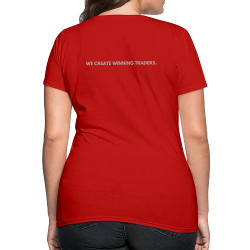 NeuroStreet + We Create Winning Traders GREY - Women's T-Shirt