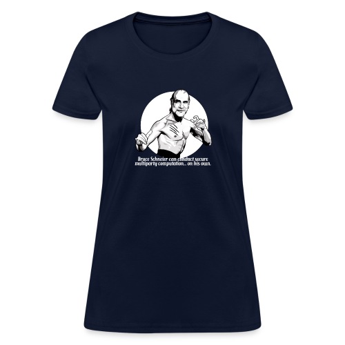Bruce Schneier Fact #19b - Women's T-Shirt