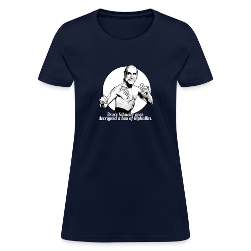 Bruce Schneier Fact #2b - Women's T-Shirt