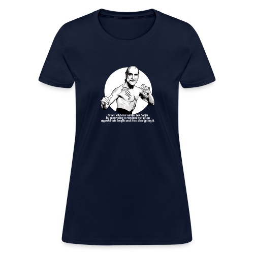 Bruce Schneier Fact #21b - Women's T-Shirt