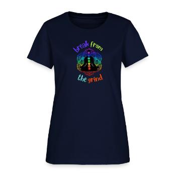 Chakra - Women's T-Shirt - navy - Front