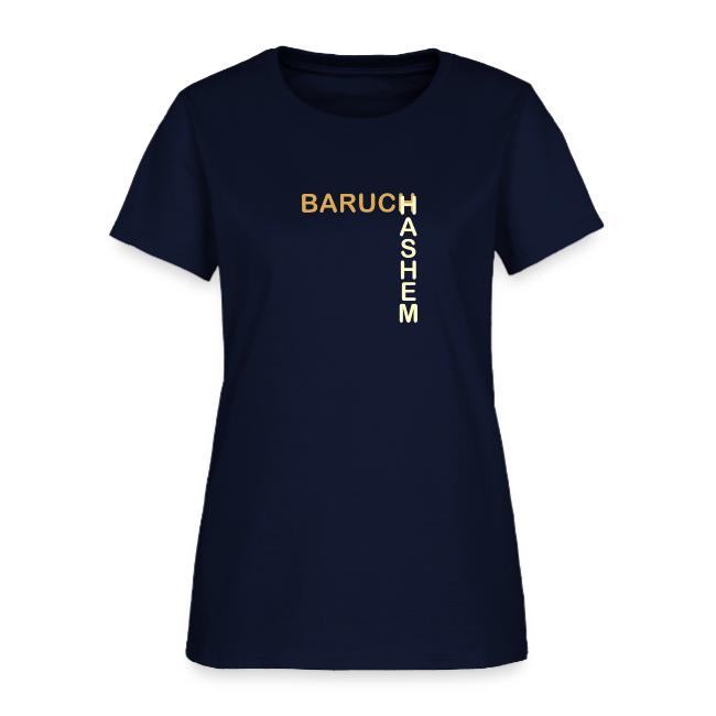 Baruch HaShem – L-Layout Typography