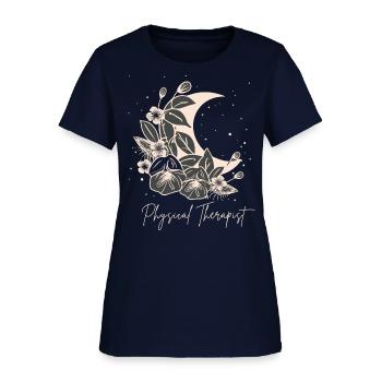 Celestial Physical Therapy Physical Therapist - Women's T-Shirt - navy - Front