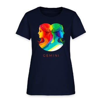 Gemini - Women's T-Shirt - navy - Front