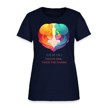 Gemini - Women's T-Shirt - navy - Front