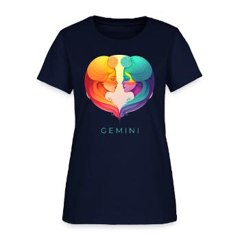 Gemini - Women's T-Shirt - navy - Front