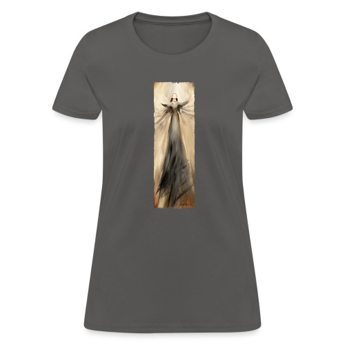 Long angel print_06_Ragge - Women's T-Shirt