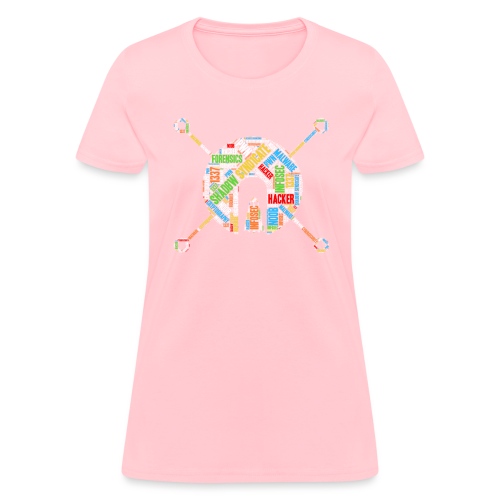 Shad0w Synd1cate Logo Word Cloud (Color) - Women's T-Shirt