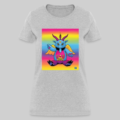 Rainbow Baphomet - Women's T-Shirt