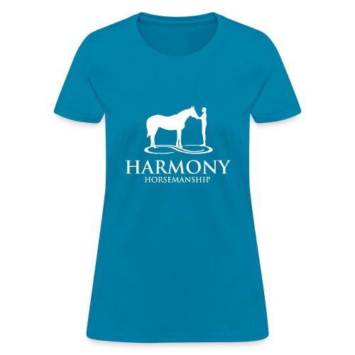 Harmony Horsemanship Whit - Women's T-Shirt