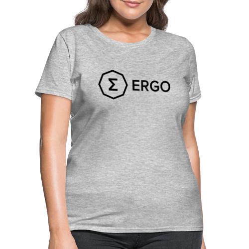 Ergo Symbol with Name - Women's T-Shirt