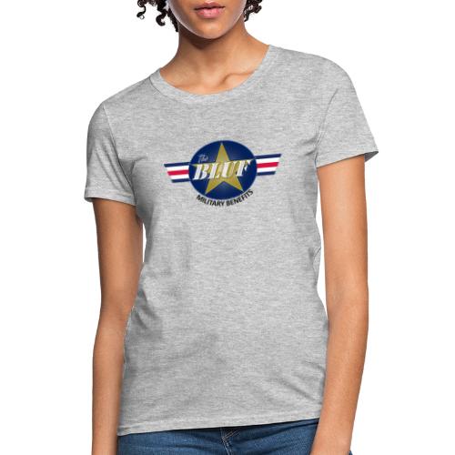 BLUF Mil Benefits Updated Icon 2020 - Women's T-Shirt