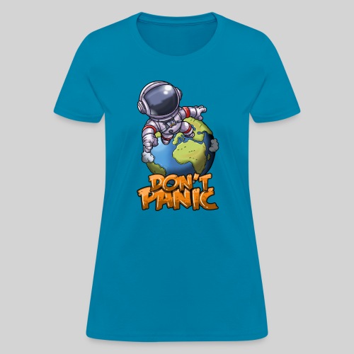Don't Panic: Astronaut's Dive - Women's T-Shirt