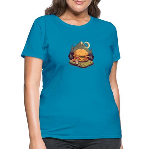 Cheeseburger Campout - Women's T-Shirt