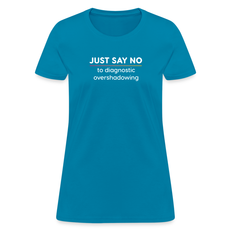 Just Say No to Diagnostic Overshadowing - Women's T-Shirt