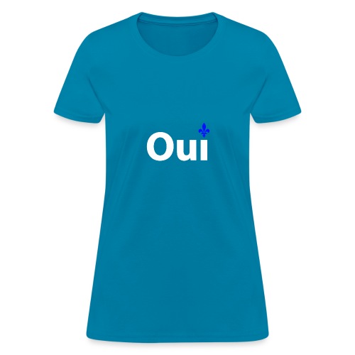 OUI Québec - T-shirt pour femmes