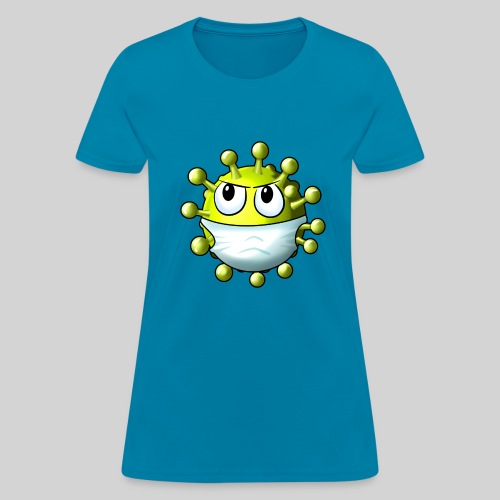 Cartoon Corona Virus - Women's T-Shirt