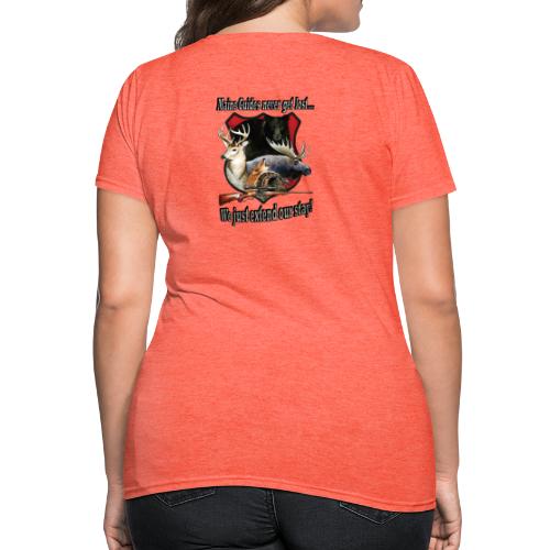 Maine Guides never get lost - Women's T-Shirt