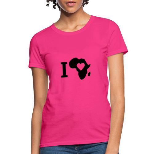 I Love Africa - Women's T-Shirt