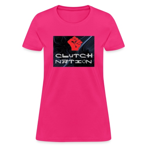 clutchnation logo merch - Women's T-Shirt