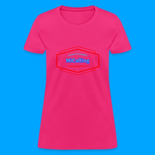 Full Transparent MiCalling Logo - Women's T-Shirt