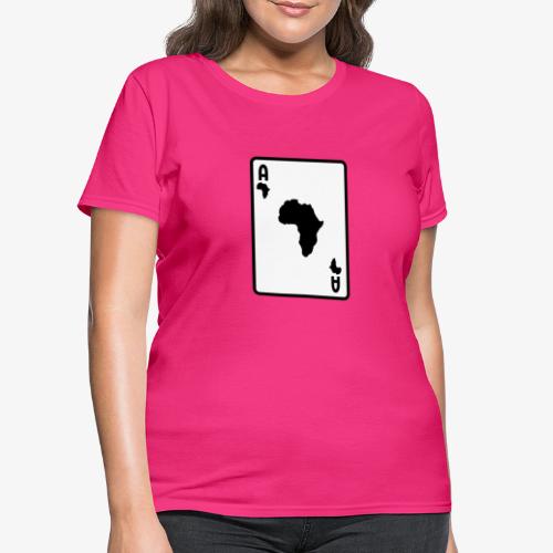 The Africa Card - Women's T-Shirt