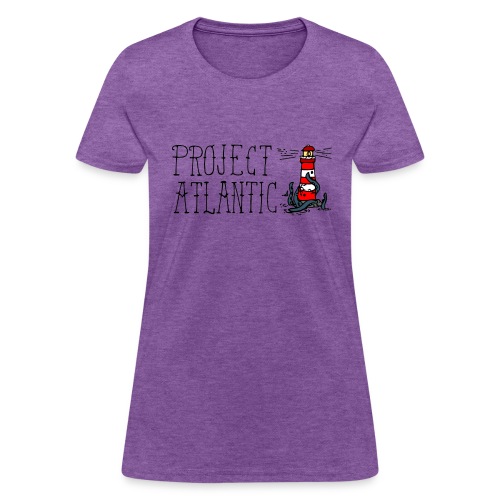 Project Atlantic Lighthouse Logo - Women's T-Shirt