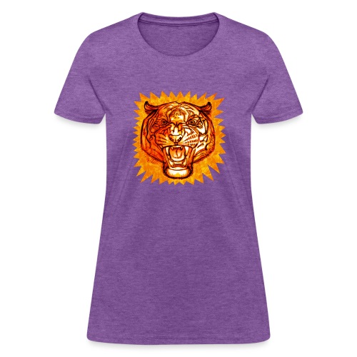 Snarling tiger - Women's T-Shirt