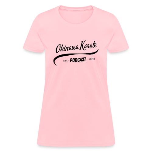 Okinawa Karate Podcast Baseball Design - Women's T-Shirt
