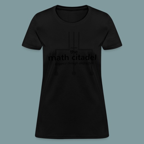 Abstract Math Citadel - Women's T-Shirt