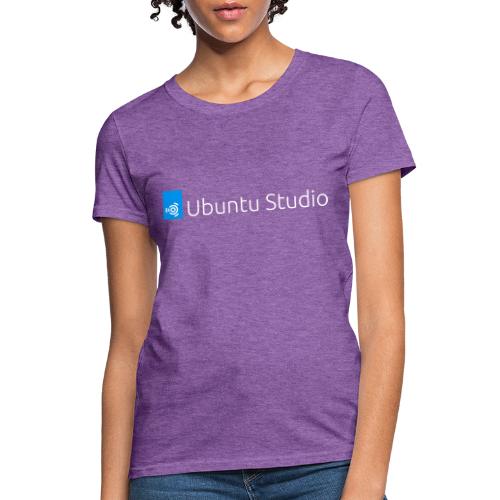 Ubuntu Studio Logo 2022 - White - Women's T-Shirt