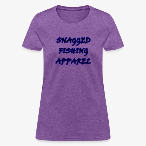 Snagged Fishing Apparel - Viner Text - Dark - Women's T-Shirt