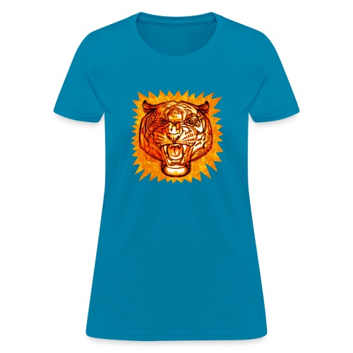 Snarling tiger - Women's T-Shirt