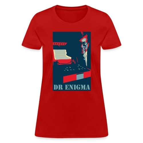 Dr Enigma+Enigma Machine - Women's T-Shirt