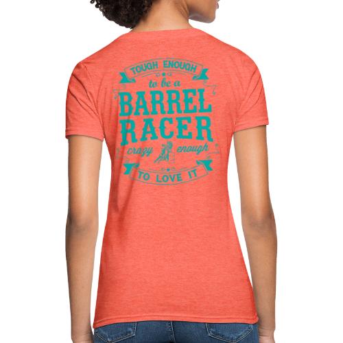 Barrel racer turquoise - Women's T-Shirt