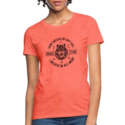 All Night by Jeremiah Cosner - Women's T-Shirt