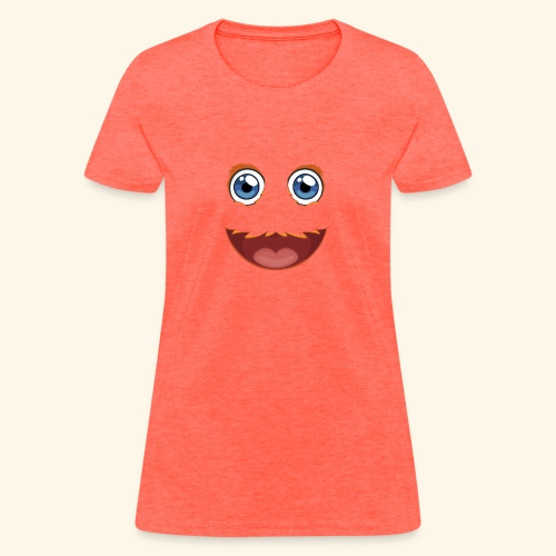 Fuzzy Puppet Face - Women's T-Shirt
