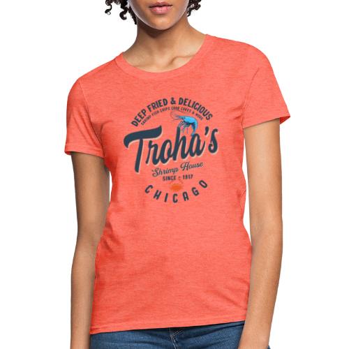 Deep Fried & Delicious design light colored shirts - Women's T-Shirt